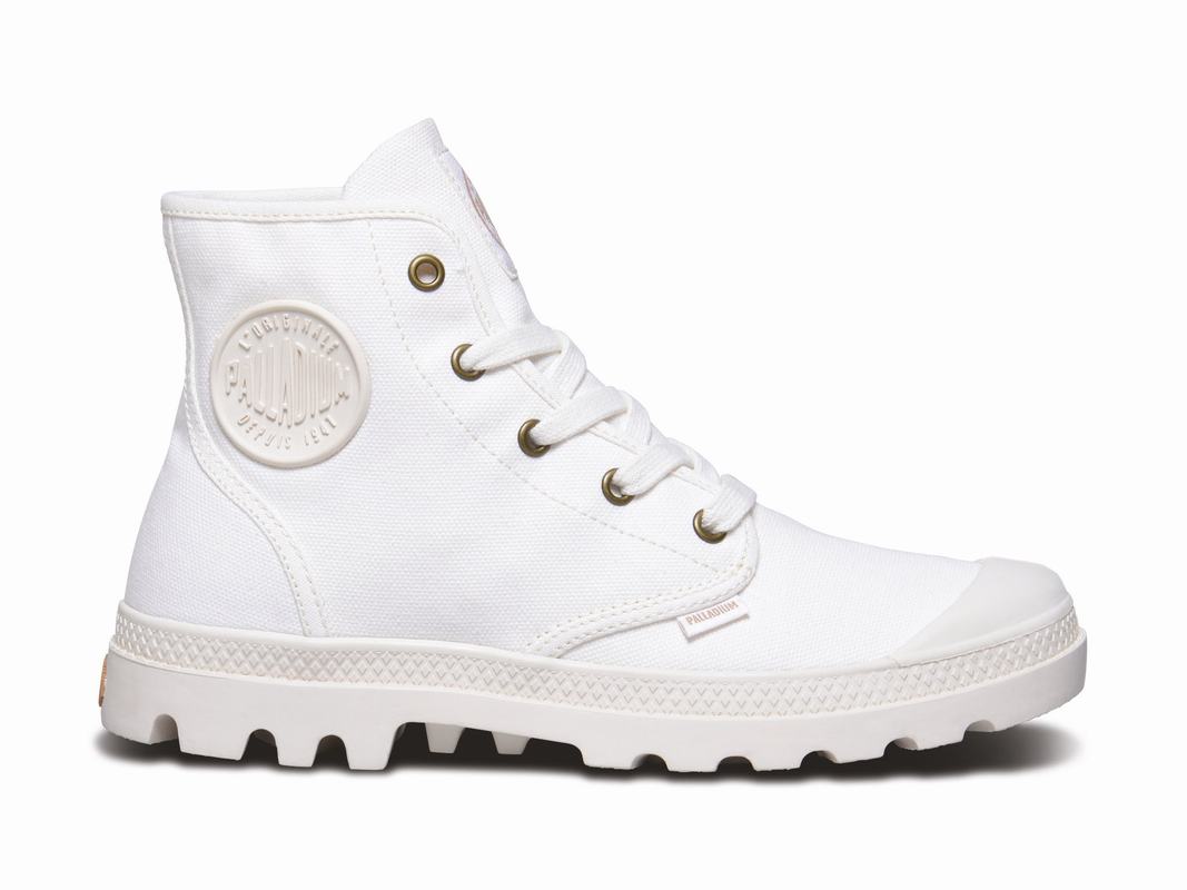 Palladium Pampa Hi Women's Boots White (EGIU05196)